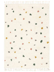 Confetti Kids Rug 140X200 Small Off White Dotted