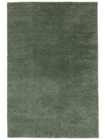  200X300 単色 キッズカーペット シャギー ラグ Comfy 絨毯 - グリーン