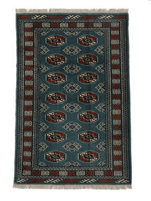  Persian Turkaman Rug 100X146 Black/Brown (Wool, Persia/Iran)