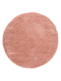  Kids Rug Shaggy Ø 150 Comfy Pink Round Small