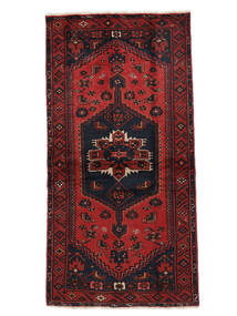  101X202 Hamadan Covor Negru/Dark Red Persia/Iran
 Carpetvista