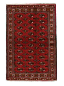  Oriental Turkaman Rug 134X200 Dark Red/Black Wool, Persia/Iran Carpetvista