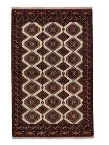  Turkaman Rug 153X237 Persian Wool Black/Brown Small Carpetvista