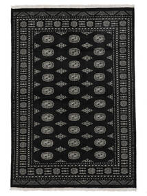 絨毯 パキスタン ブハラ 2Ply 170X246 黒/濃いグレー (ウール, パキスタン)