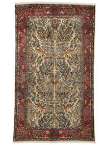 絨毯 ペルシャ Shahreza 152X265 茶色/ブラック (ウール, ペルシャ/イラン)