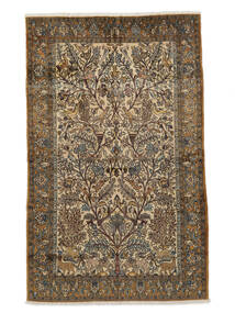 絨毯 ペルシャ Shahreza 157X245 茶色/ブラック ( ペルシャ/イラン)