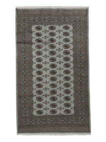 絨毯 オリエンタル パキスタン ブハラ 2Ply 155X260 黒/濃いグレー (ウール, パキスタン)