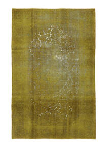  Persischer Colored Vintage Teppich 197X308 Dunkelgelb/Braun Carpetvista