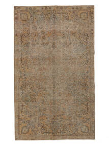 145X242 Colored Vintage Teppich Braun Persien/Iran Carpetvista