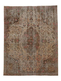 228X288 Colored Vintage - Persien/Iran Vloerkleed Modern Bruin/Zwart (Wol, Perzië/Iran) Carpetvista