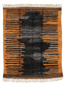絨毯 Berber Moroccan - Mid Atlas 253X315 ブラック/茶色 大きな (ウール, モロッコ)