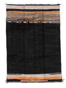 258X358 絨毯 Berber Moroccan - Mid Atlas モダン ブラック/茶色 大きな (ウール, モロッコ) Carpetvista