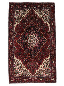 絨毯 オリエンタル バクティアリ 216X362 ブラック/ダークレッド (ウール, ペルシャ/イラン)