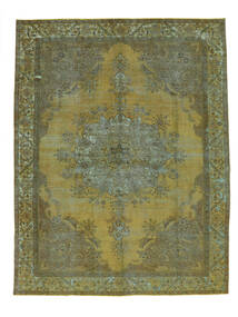 294X382 Colored Vintage - Persien/Iran Matto Moderni Tummankeltainen/Tummanvihreä Isot (Villa, Persia/Iran) Carpetvista