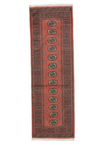  Pakistan Bokhara 2Ply Rug 79X241 Wool Dark Red/Black Small Carpetvista
