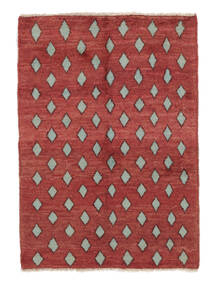 92X128 Tapete Moroccan Berber - Afghanistan Moderno Vermelho Escuro/Verde (Lã, Afeganistão) Carpetvista