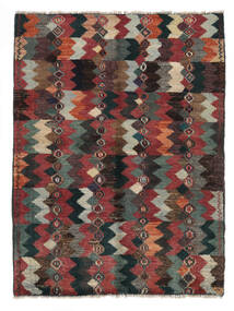  Moroccan Berber - Afghanistan 101X134 Wool Rug Black/Dark Red Small Carpetvista
