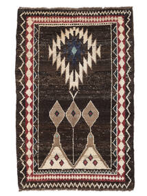  Moroccan Berber - Afghanistan 93X141 Wool Rug Black/Beige Small Carpetvista