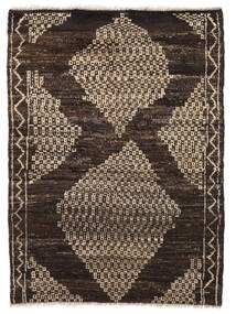  Moroccan Berber - Afghanistan 97X133 Wool Rug Black/Brown Small Carpetvista