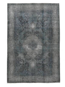 絨毯 Colored Vintage - Persien/Iran 191X289 ダークグレー/ブラック (ウール, ペルシャ/イラン)