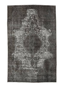  150X238 Colored Vintage Tæppe Sort/Mørkegrå Persien/Iran Carpetvista