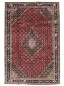 198X294 Alfombra Ardabil Oriental Rojo Oscuro/Marrón (Lana, Persia/Irán) Carpetvista