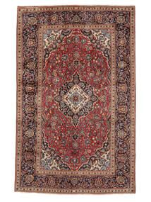 Keshan Rug Rug 194X306 Dark Red/Brown Wool, Persia/Iran Carpetvista