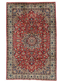 202X314 絨毯 オリエンタル ナジャファバード ダークレッド/茶色 (ウール, ペルシャ/イラン) Carpetvista
