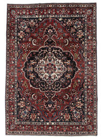  Persischer Bachtiar Teppich 210X308 Schwarz/Dunkelrot (Wolle, Persien/Iran)