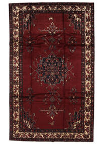 Tapete Balúchi 200X331 Preto/Vermelho Escuro (Lã, Pérsia/Irão)
