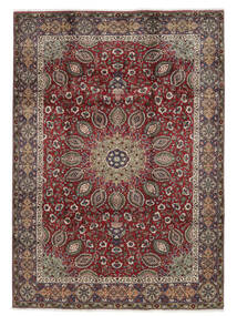 203X295 Tabriz Rug Oriental Brown/Black (Wool, Persia/Iran) Carpetvista