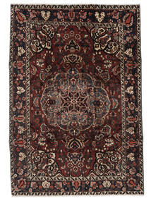 絨毯 バクティアリ 210X301 ブラック/茶色 (ウール, ペルシャ/イラン)