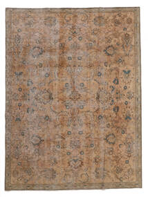 Colored Vintage - Persien/Iran Rug 241X322 Brown Wool, Persia/Iran Carpetvista