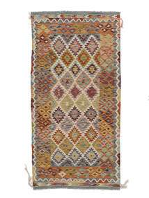  102X205 Lite Kelim Afghan Old Style Teppe Ull, Carpetvista