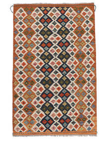 99X157 Kilim Afghan Old Style Rug Oriental Brown/Beige (Wool, Afghanistan) Carpetvista