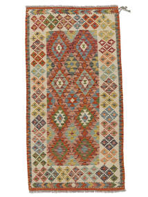  102X195 Kicsi Kilim Afgán Old Style Szőnyeg Gyapjú, Carpetvista