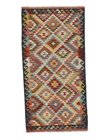  97X195 Lite Kelim Afghan Old Style Teppe Ull, Carpetvista