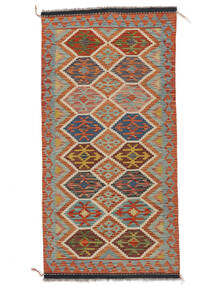  95X198 Pequeno Kilim Afegão Old Style Tapete Lã, Carpetvista