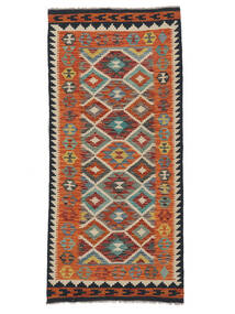  96X201 Small Kilim Afghan Old Style Rug Wool, Carpetvista