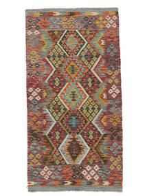  102X195 Small Kilim Afghan Old Style Rug Wool, Carpetvista