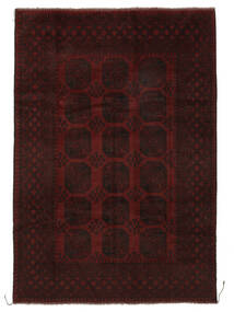  196X288 Medallion Afghan Fine Rug Wool, Carpetvista