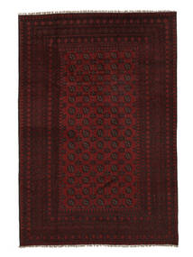  197X292 Medallion Afghan Fine Rug Wool, Carpetvista