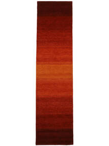  Gyapjúszőnyeg 80X340 Gabbeh Rainbow Piros Kicsi