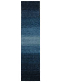  Gyapjúszőnyeg 80X340 Gabbeh Rainbow Kék Kicsi