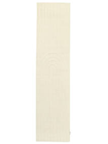 Eve 80X350 Small Off White Runner Wool Rug