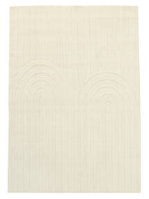 Eve 250X350 Large Off White Wool Rug