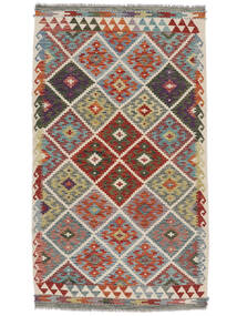  110X197 Small Kilim Afghan Old Style Rug Wool, Carpetvista