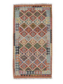  102X195 Lite Kelim Afghan Old Style Teppe Ull, Carpetvista