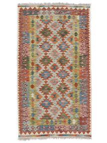 101X183 Tapis Kilim Afghan Old Style D'orient Marron/Vert (Laine, Afghanistan) Carpetvista