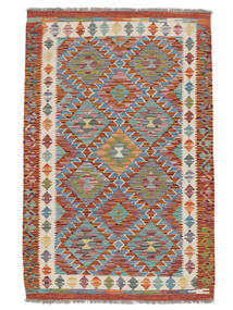  102X152 Kilim Afghan Old Style Rug Brown/Beige Afghanistan Carpetvista